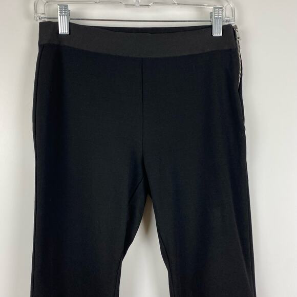Everlane The Side-Zip Pant Stretch Cotton Black Womens Size 2 - Picture 4 of 10
